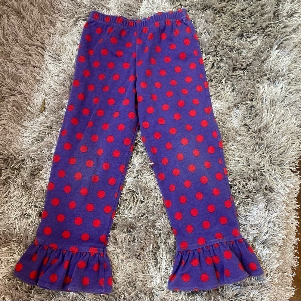 Kelly's Kids Polka Dot Ruffle pants